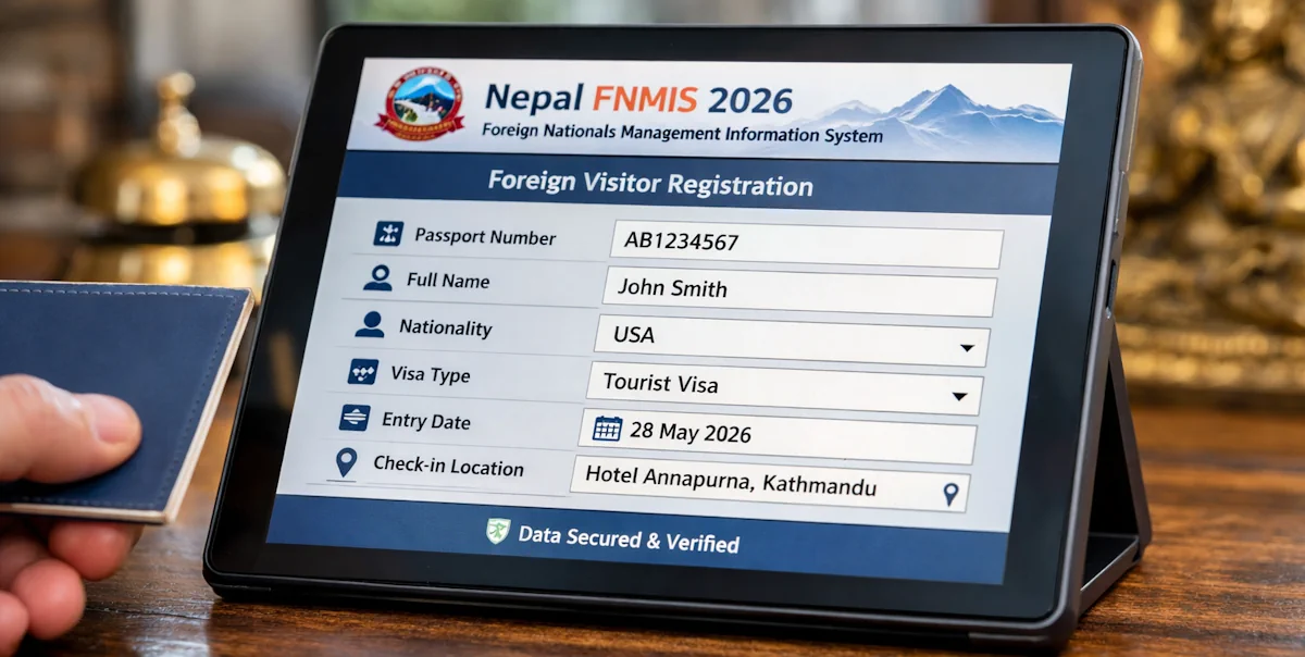Nepal has launched the Foreign Nationals Management Information System (FNMIS)