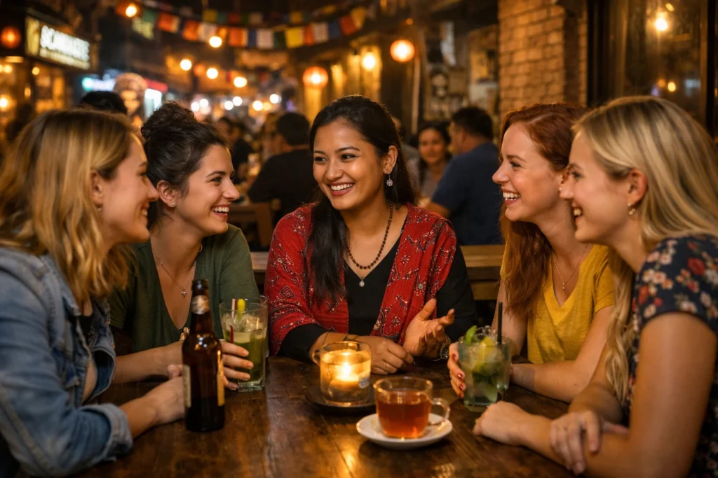 Women's Evening in Thamel, Kathmandu