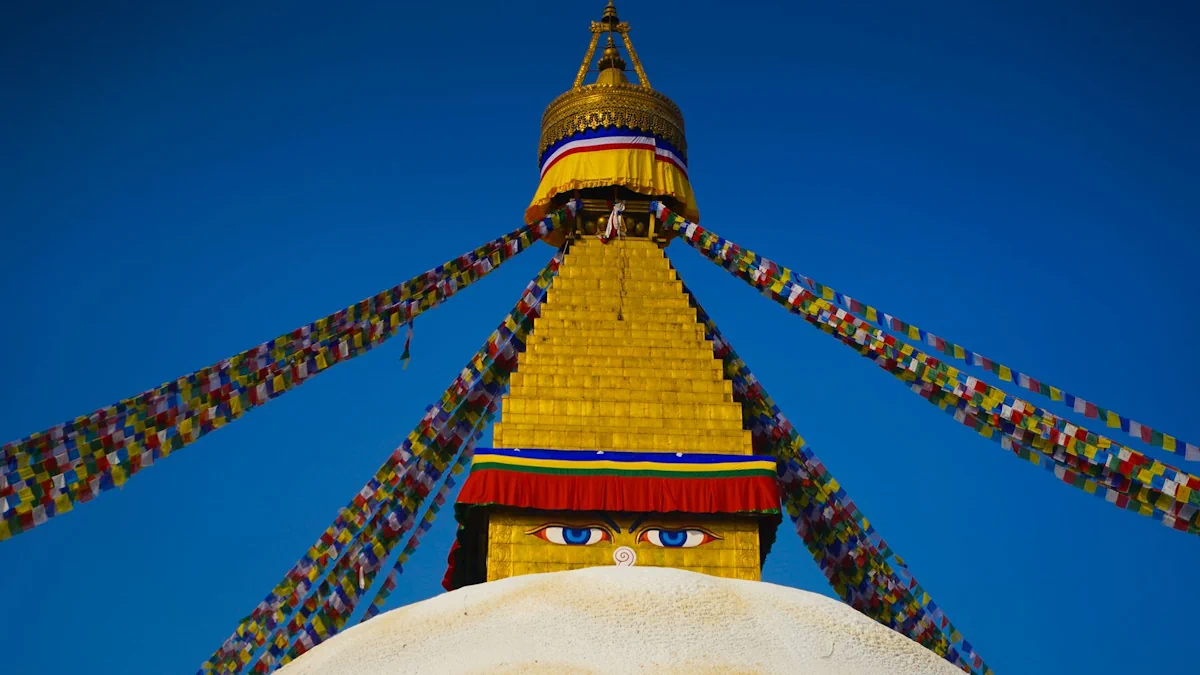Boudhanath Stupa in Kathmandu, Nepal